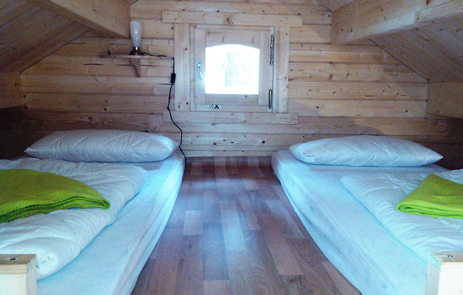 Schlafzimmer oben